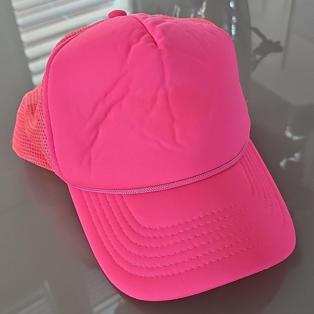 Hot pink hat OSFA